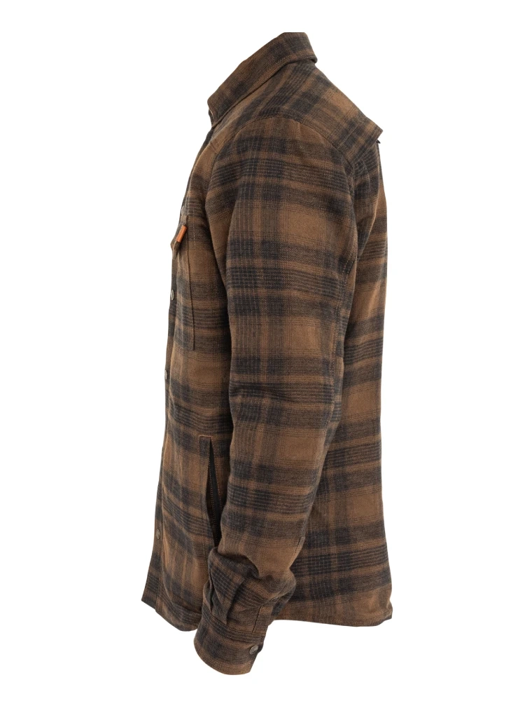 Koszula motocyklowa John Doe Motoshirt Woody brązowa