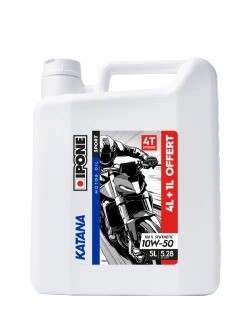 Olej silnikowy IPONE Katana 10W50 100% syntetyk [pojemność: 5 litrów]