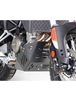Płyta pod silnik AXP Racing Adventure do Aprilia Tuareg 660 (20-25) z osłoną podnośnika czarna 