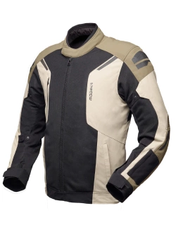 Kurtka motocyklowa tekstylna Modeka Khao Air II czarno-brązowa