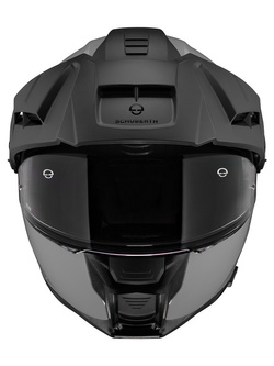 Zestaw: Kask szczękowy Schuberth E2 szary + dedykowany interkom motocyklowy