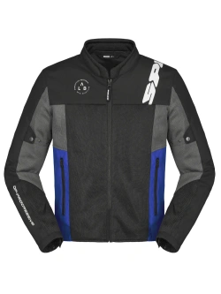 Kurtka motocyklowa tekstylna Spidi Corsa Net Windout czarno-niebieska