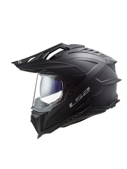 Kask integralny LS2 MX701 Explorer HPFC Solid czarny matowy