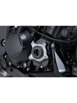 Osłona pokrywy silnika SW-Motech Kawasaki Z 1100/ SE (25-) czarno-srebrna
