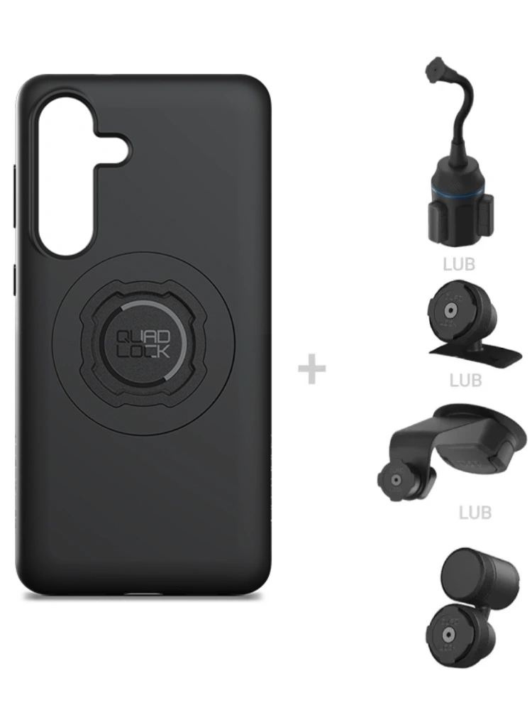 Zestaw do samochodu: etui MAG na telefon Samsung Galaxy S26+ (magnetyczne) oraz mocowanie Quad Lock
