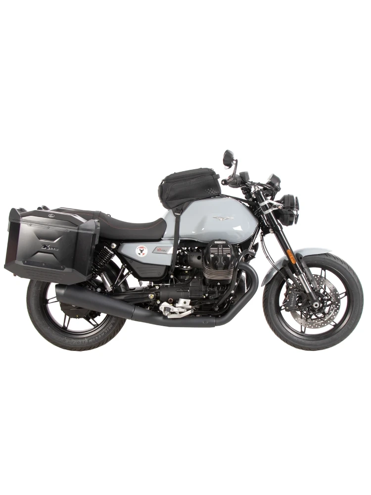 Stelaż kufrów bocznych Hepco&Becker Moto Guzzi V7 Stone (25-) montowany na stałe, czarny