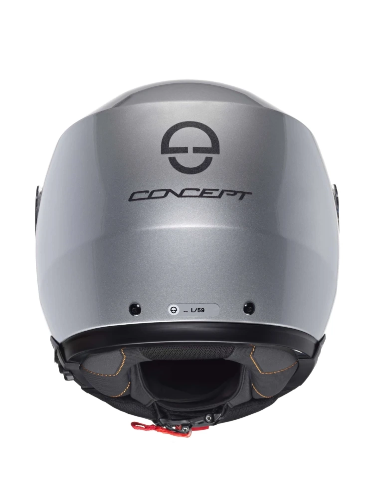 Kask szczękowy Schuberth Concept srebrny połysk