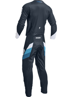 Spodnie cross dziecięce Thor Pulse Tactic niebieskie
