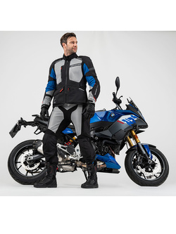 Kurtka motocyklowa tekstylna Shima Alpha niebieska