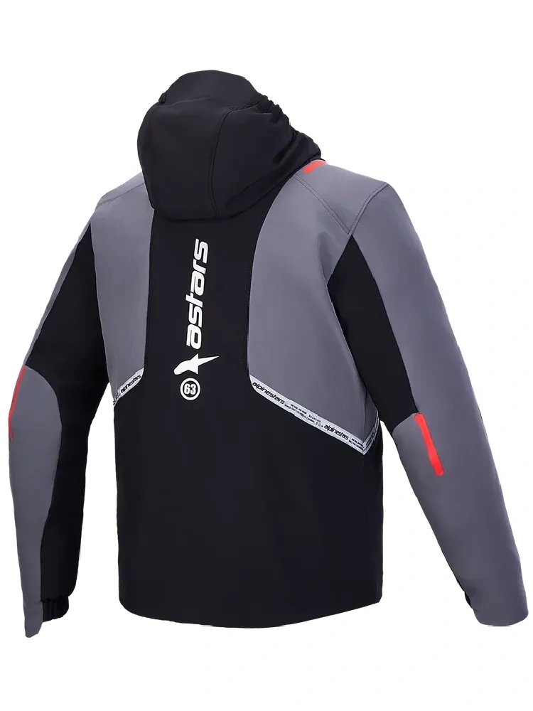 Kurtka motocyklowa tekstylna Alpinestars C-5 Drystar czarno-szaro-pomarańczowa