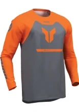 Bluza enduro Thor Ridemode Menace szara