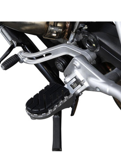 Podnóżki ION SW-Motech BMW G 310 R (16-20), Moto-Guzzi V85 TT (21-)/ Stelvio (23-), KTM Duke 690 (11-) srebrne
