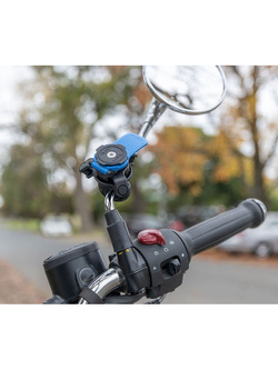 Zestaw na motocykl: etui na telefon Samsung Galaxy S23, wodoodporny pokrowiec oraz mocowanie Quad Lock