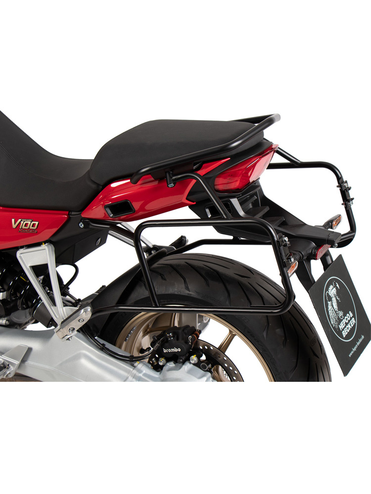 Stelaż kufrów bocznych Hepco&Becker Moto Guzzi V100 Mandello / S (22-) montowany na stałe