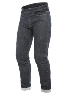 Jeansy motocyklowe Dainese Denim Slim Tex niebieskie