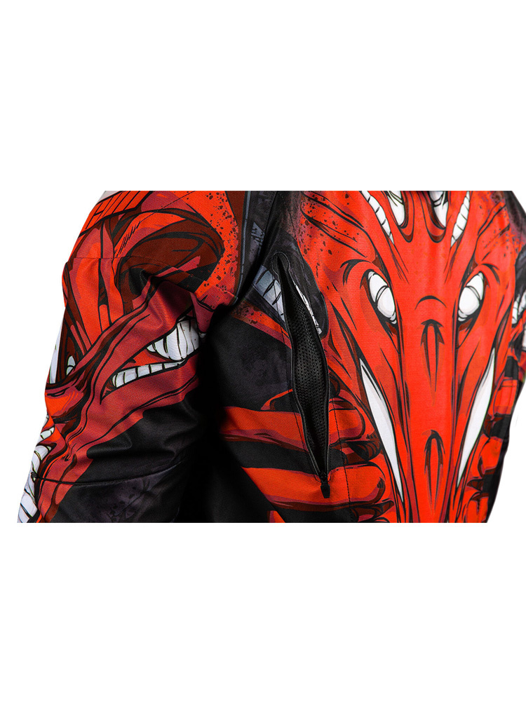 Kurtka motocyklowa tekstylna Icon Airform Manik'RR czerwona