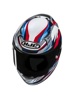 Kask integralny HJC RPHA 12 Dravix czerwono-niebieski
