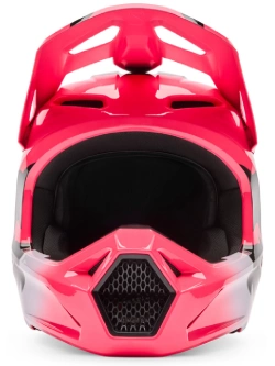 Kask enduro Fox V1 Shield czarno-różowy