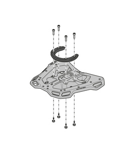 Stelaż centralny Street-Rack SW-MOTECH Honda CB750 Hornet (22-)