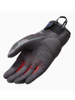 Rękawice motocyklowe tekstylne REV’IT! Volcano czarno-szare