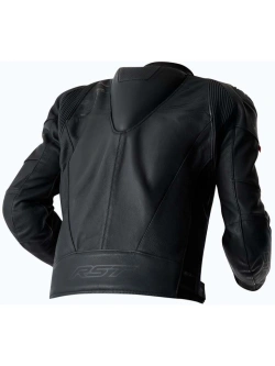 Kurtka motocyklowa skórzana RST Trac Evo D3O czarna