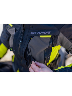 Kurtka motocyklowa damska tekstylna Shima Hero 2.0 fluo