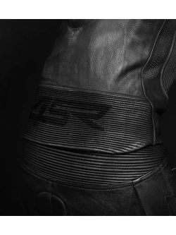 Kombinezon motocyklowy damski dwuczęściowy 4SR RR Black Series AR czarny