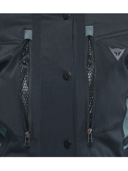 Kurtka motocyklowa damska tekstylna Dainese Carve Master 3 Gore-Tex czarno-szara