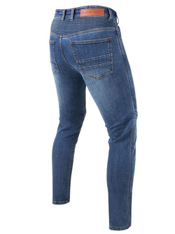 Jeansy motocyklowe Rebelhorn Eagle III Slim Fit niebieskie