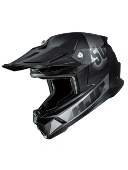 Kask dziecięcy enduro HJC Y50 Dash czarno-szary