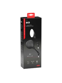 Lusterka Lampa Bico mocowane na kierownicy [para; prawy gwint M10x1,25]
