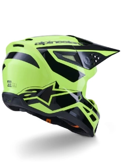 Kask enduro Alpinestars SM3 Heat czarno-zielone