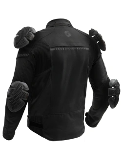 Kurtka motocyklowa tekstylna Broger Grid czarna