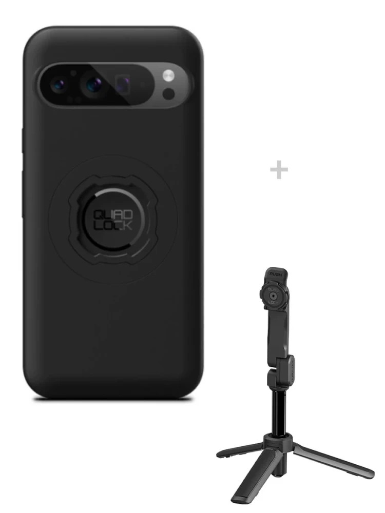Zestaw: etui MAG na telefon Google Pixel 9 Pro XL (magnetyczne) + statyw/ selfie stick Quad Lock