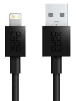 Kabel USB-A - lightning do ładowarki motocyklowej Quad Lock 