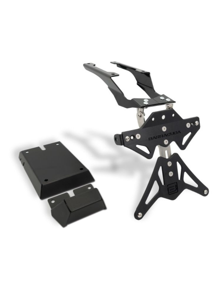 Mocowanie Barracuda do tablicy rejestracyjnej do Ducati Multistrada V4S (22) czarne