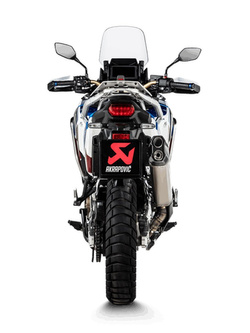 Tłumik motocyklowy Akrapović Honda CRF1100L Africa Twin/ Adventure Sports (20-23) [Slip-On Line, Titanium + Carbon]