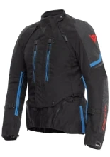 Kurtka motocyklowa tekstylna Dainese Super Adventure Absoluteshell czarno-niebieska
