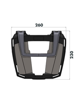 Stelaż pod kufer centralny Hepco&Becker EasyRack Harley Davidson Pan America 1250 (20-)