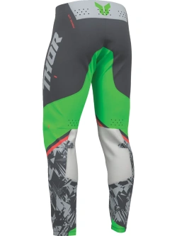 Spodnie cross Thor Sportmode Punkd szaro-zielone