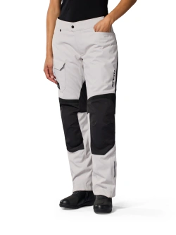 Spodnie motocyklowe damskie tekstylne REV’IT! Convergent H2O szaro-czarne