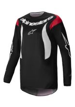 Bluza cross Alpinestars MX Fluid Haul biało-czarna