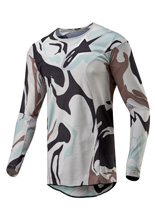 Bluza cross Alpinestars MX Racer Tactical czarno-szaro-brązowa