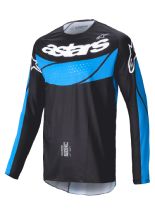 Bluza cross Alpinestars MX Techstar Dreem czarno-niebieska