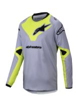 Bluza cross Alpinestars MX Youth Racer Veil żółto-szara