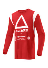 Bluza enduro Alpinestars MX Techdura czerwona