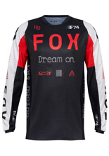 Bluza enduro Fox 180 Race Spec czarno-czerwono-biała