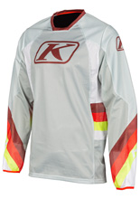 Bluza enduro Klim Mojave szaro-czerwona