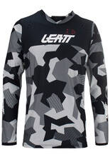 Bluza enduro Leatt Moto 4.5 Enduro Forge czarno-szara