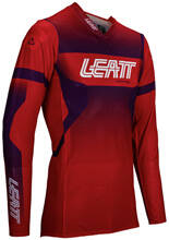 Bluza enduro Leatt Moto 5.5 UltraWeld Sunburn czerwona